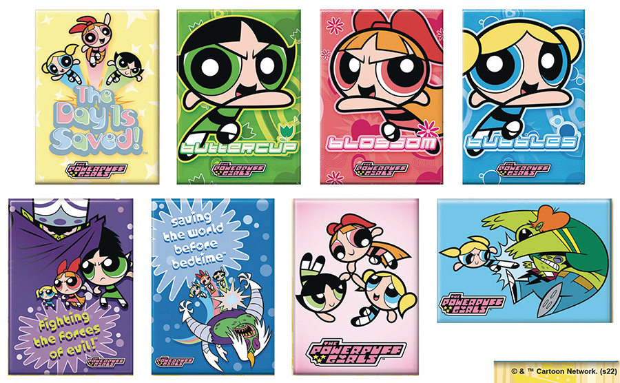 PowerPuff Girls Magnet 24-Count Assortment Case