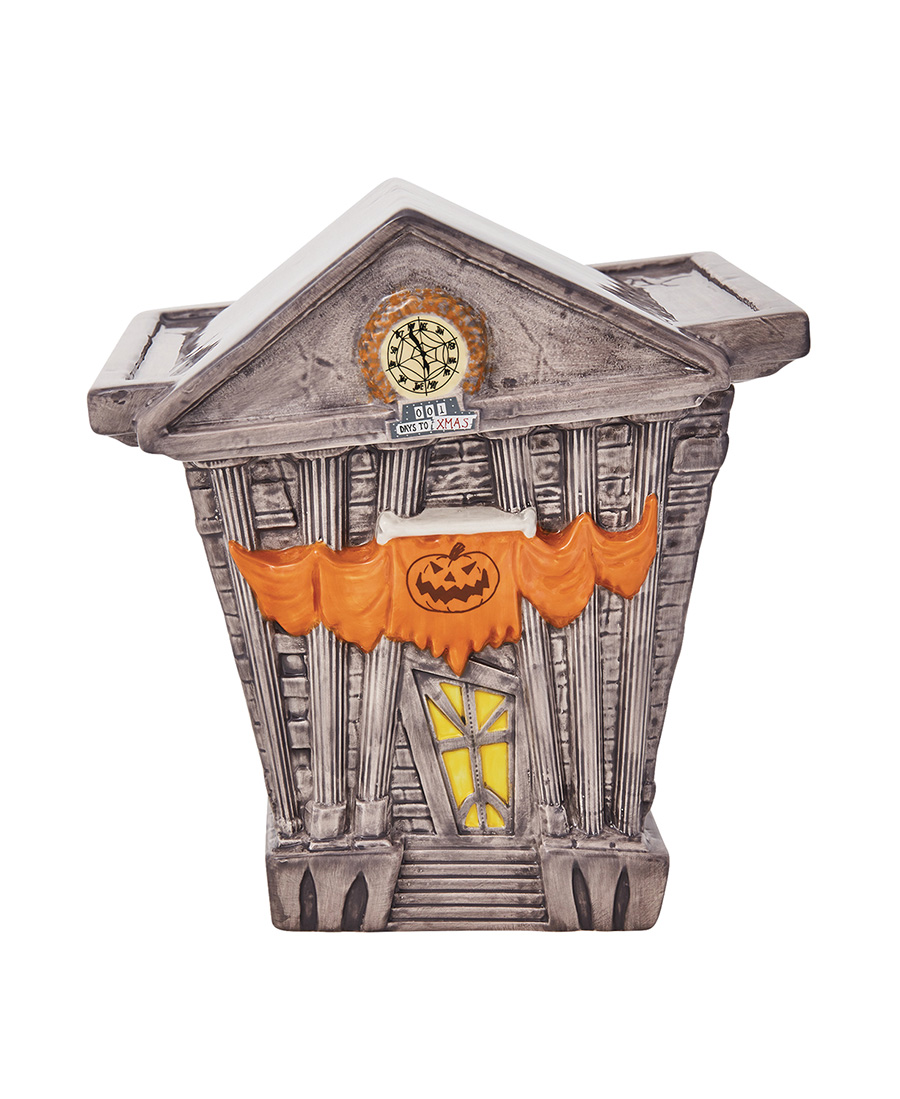 Nightmare Before Christmas Town Hall Ceramic Cookie Jar - RESOLICITED