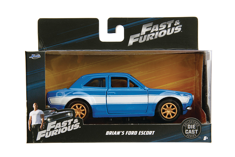 Hollywood Rides The Fast And The Furious Brians Ford Escort RS2000 Mk1 1/32 Scale Vehicle