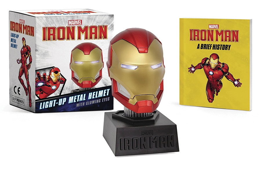 Iron Man Light Up Metal Helmet With Glowing Eyes Kit