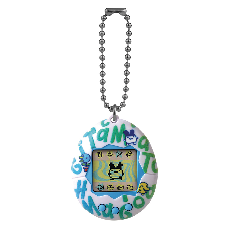 Original Tamagotchi Logo Repeat 8-Piece Solid Display