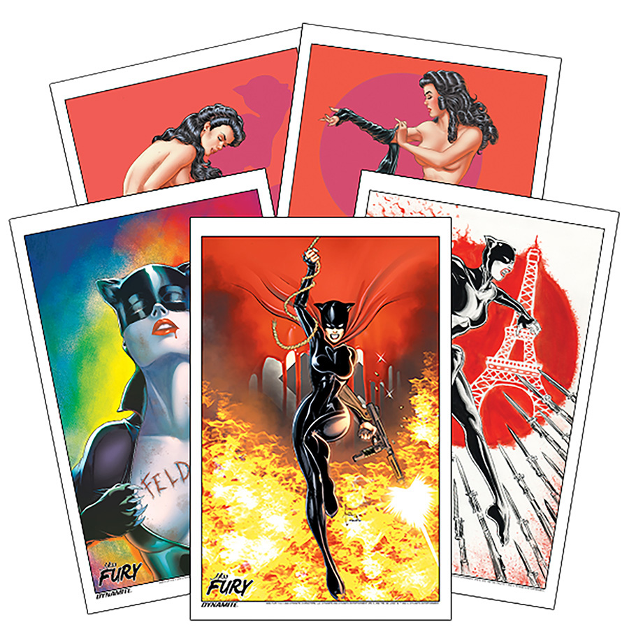 Billy Tucci Miss Fury Lithograph Prints