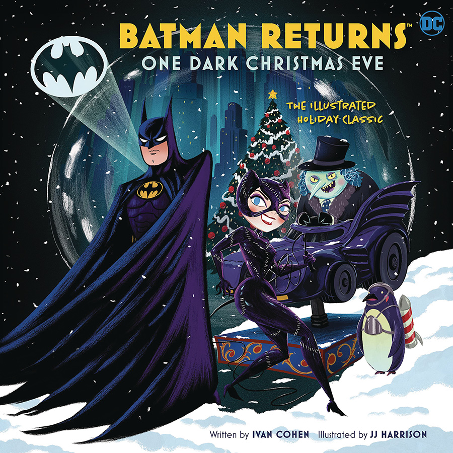 Batman Returns One Dark Christmas Eve Illustrated Holiday Classic HC