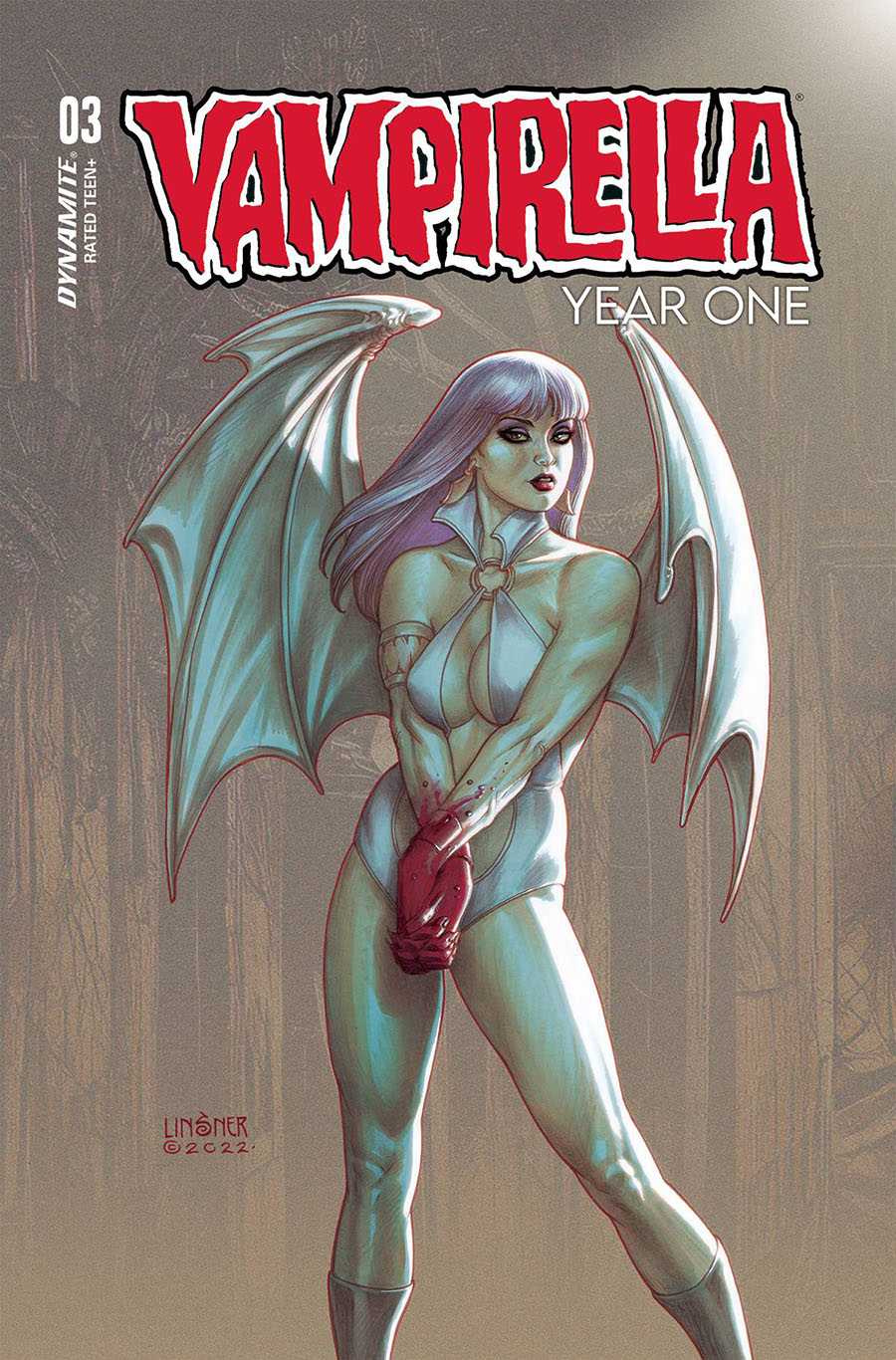 Vampirella Year One #3 Cover G Incentive Joseph Michael Linsner Variant Cover