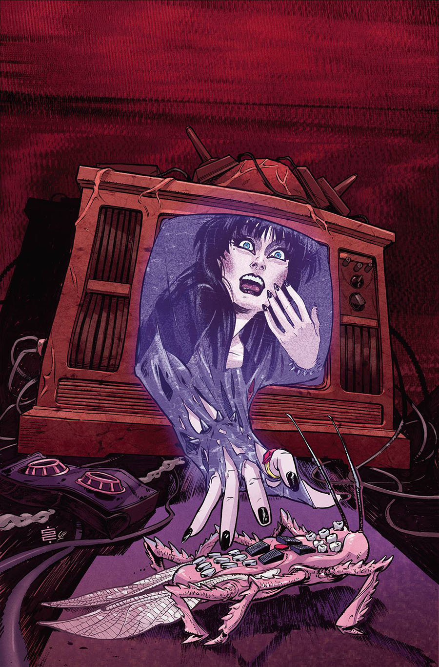 Elvira In Horrorland #5 Cover H Incentive Silvia Califano Virgin Cover