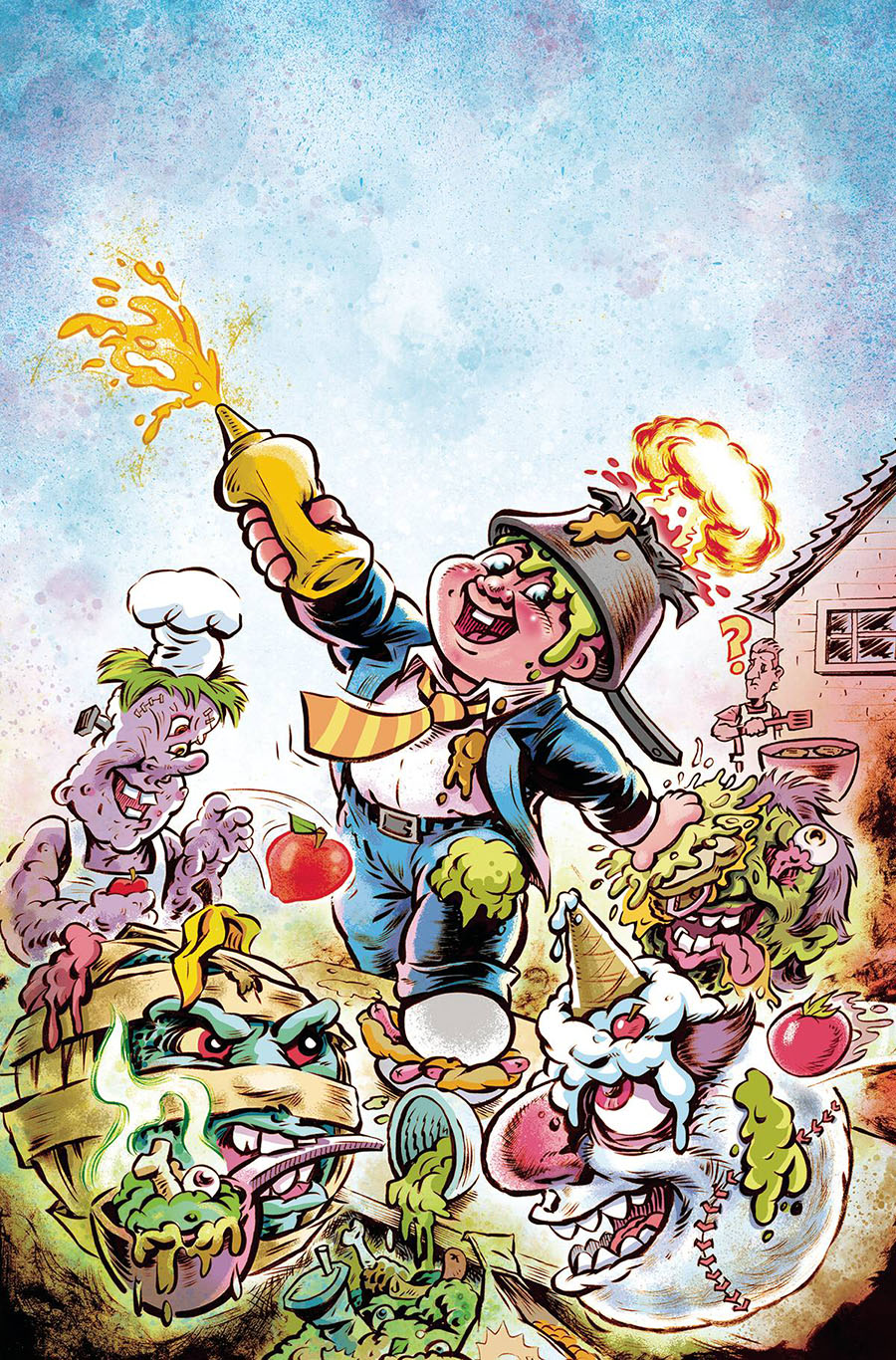 Madballs vs Garbage Pail Kids #3 Cover E Incentive Jason Crosby Virgin Cover