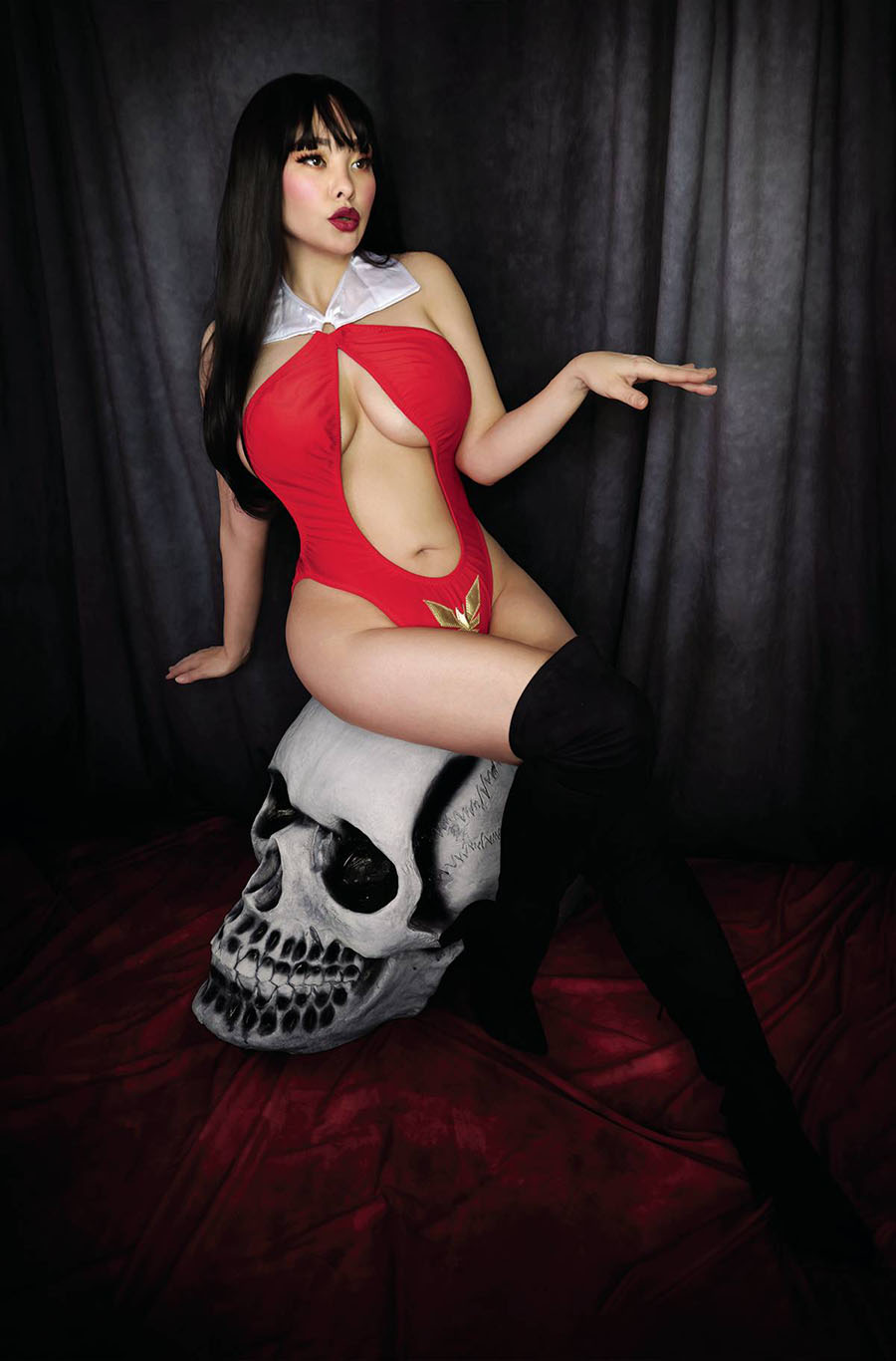 Vampirella Strikes Vol 3 #5 Cover G Incentive Ani-Mia Cosplay Photo Virgin Cover