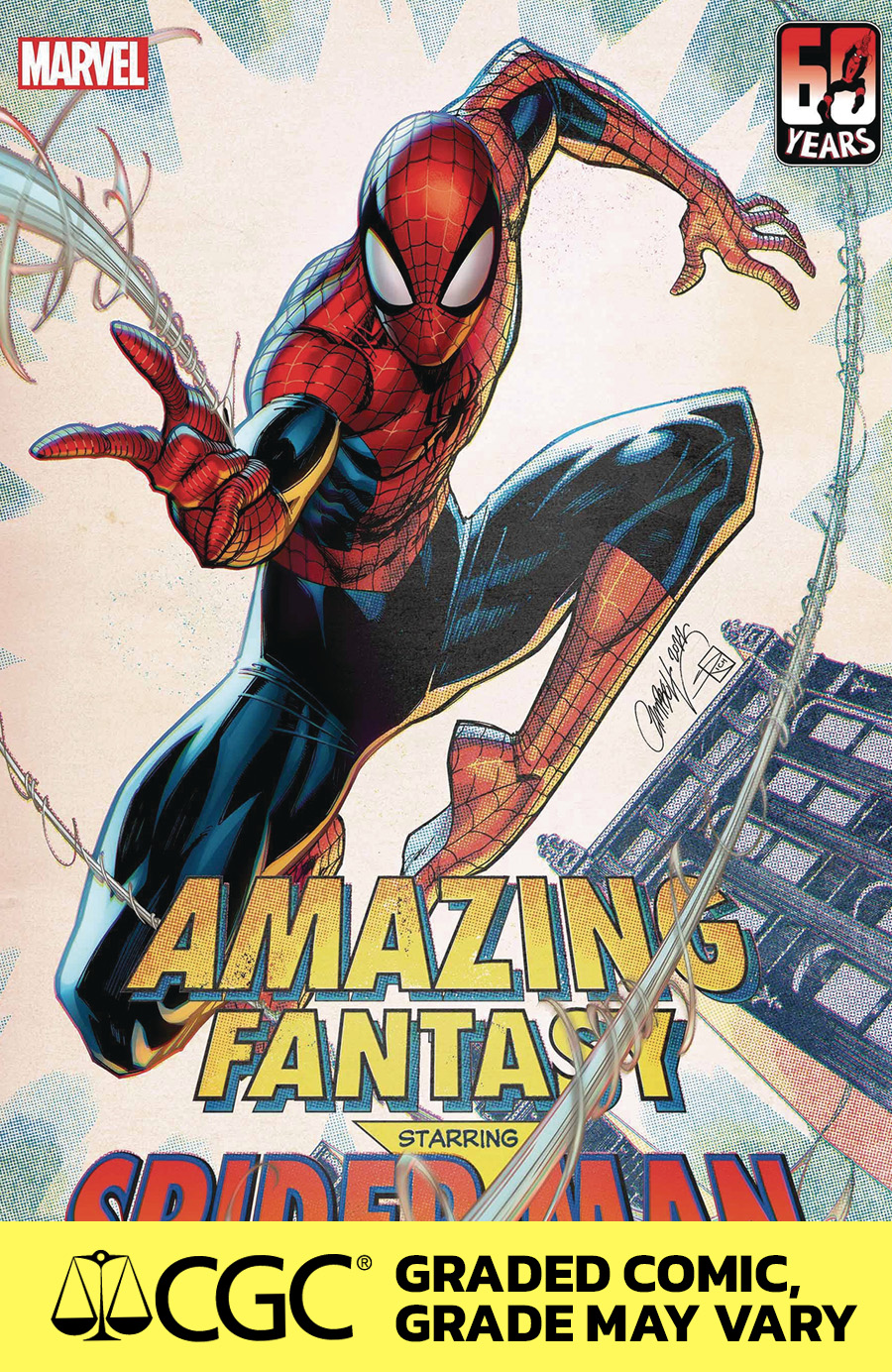Amazing Fantasy Vol 3 #1000 (One Shot) Cover L DF J Scott Campbell Variant Cover CGC Graded 9.6 Or Higher
