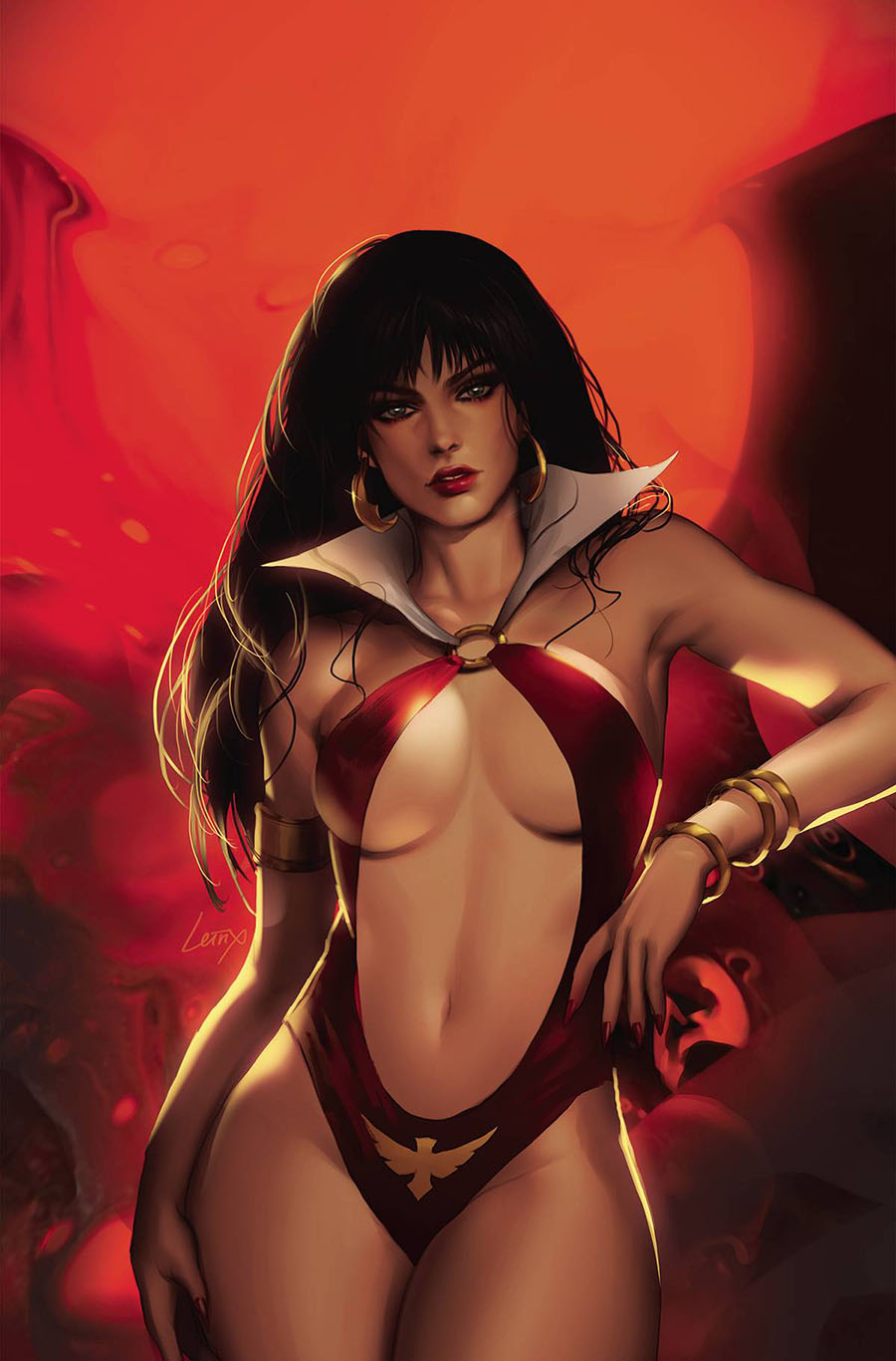 Vampirella Mindwarp #1 Cover P Limited Edition Lesley Leirix Li Virgin Cover