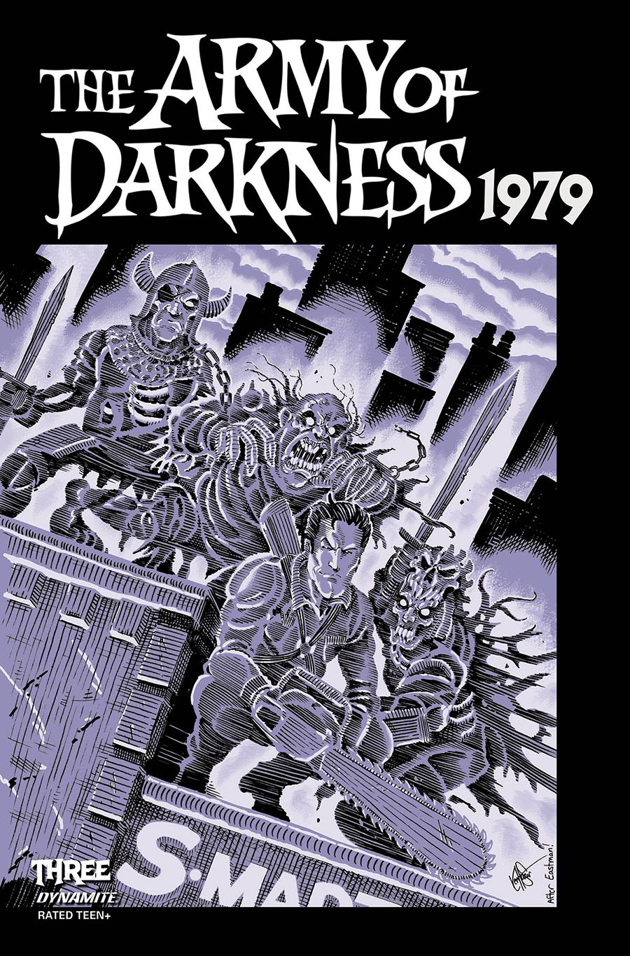 Army Of Darkness 1979 #3 Cover R Ken Haeser Metal Cover
