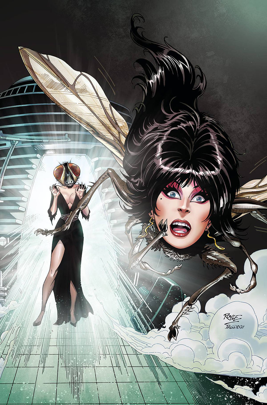 Elvira In Horrorland #5 Cover J Limited Edition John Royle Virgin Cover