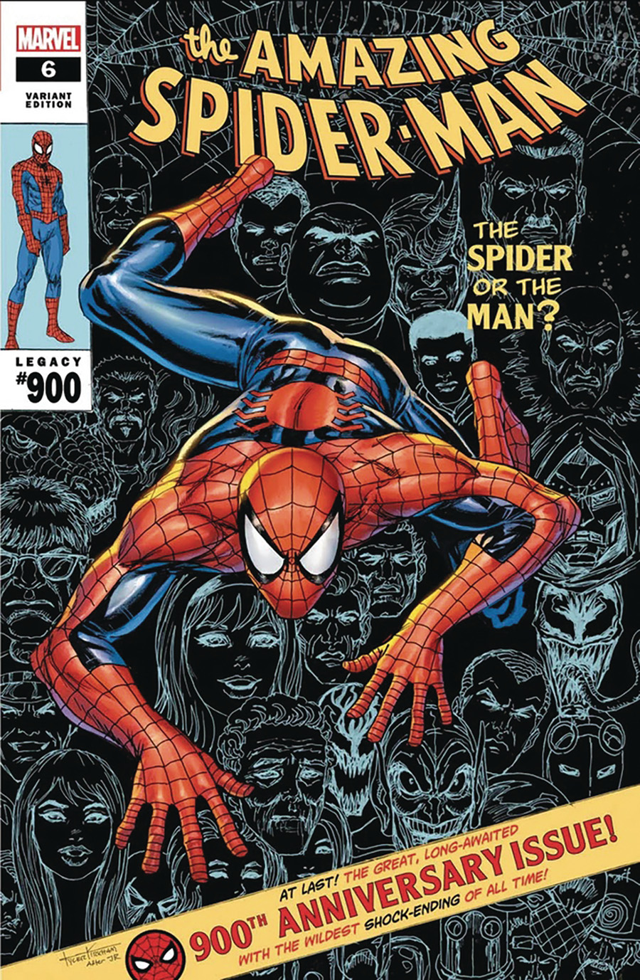 Amazing Spider-Man Vol 6 #6 Cover U DF Exclusive Tyler Kirkham Classic Homage Variant Cover (#900)