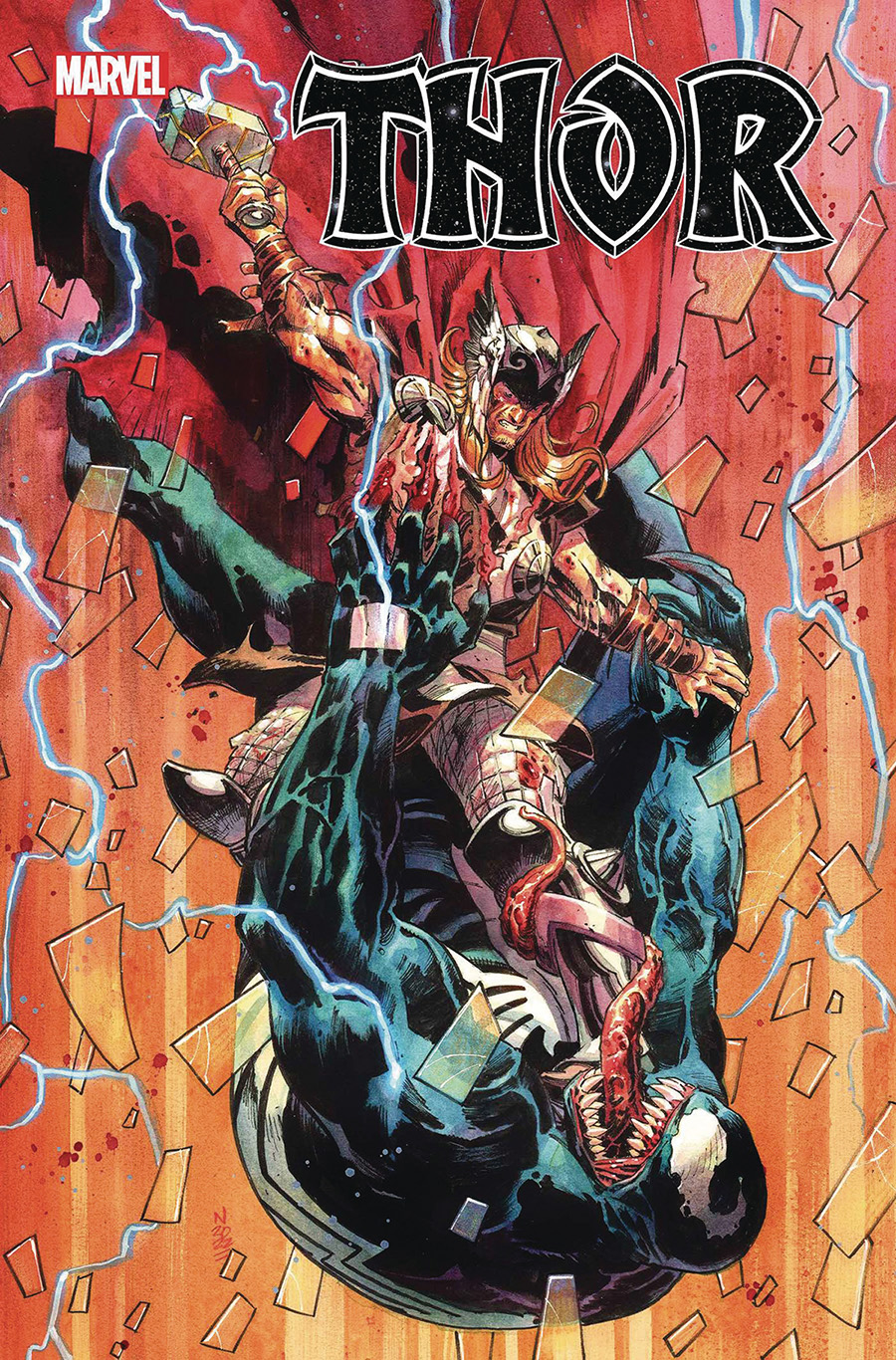 Thor Vol 6 #28 Cover C DF Signed By Donny Cates
