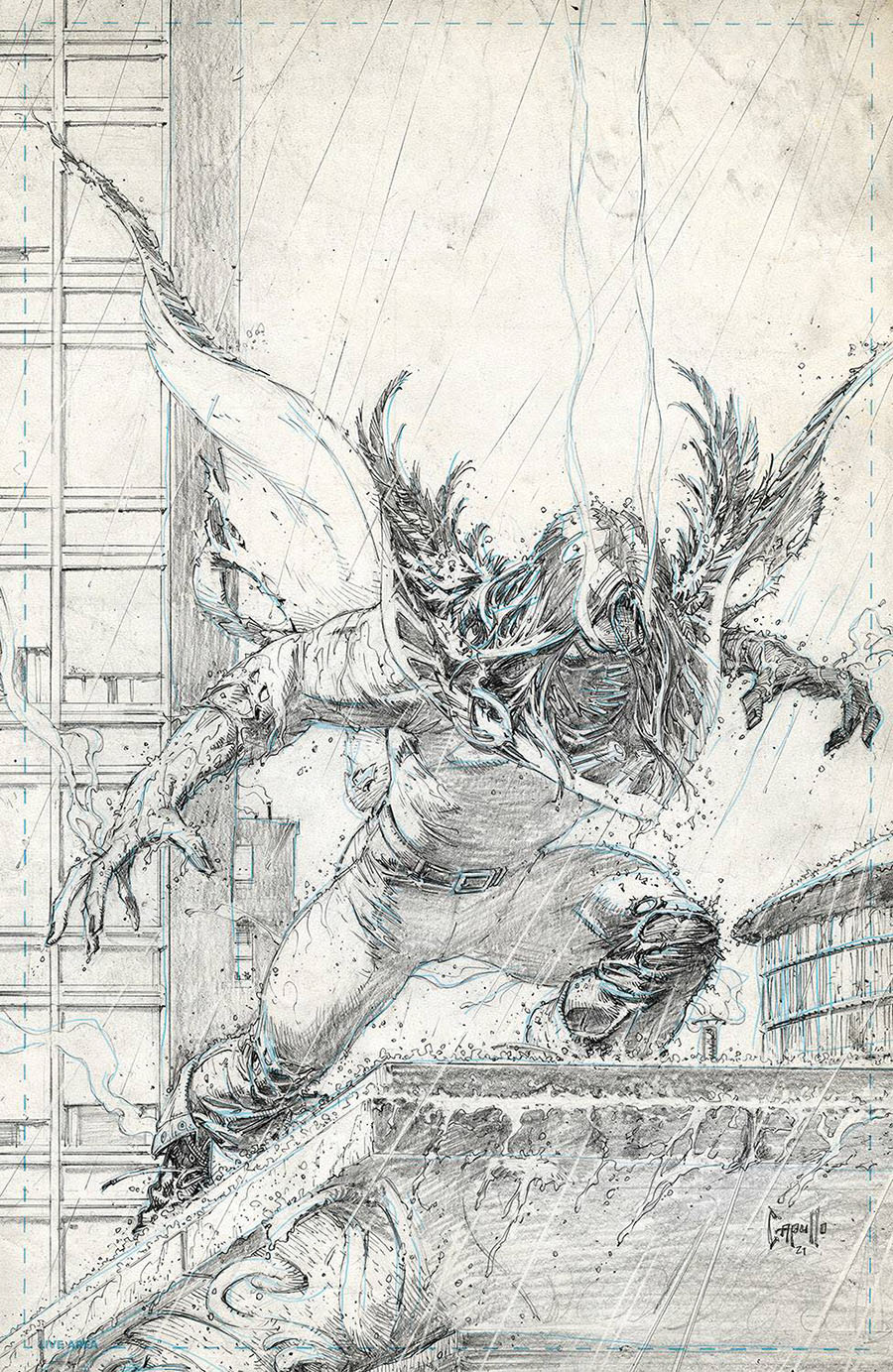 Vanish #1 Cover I Incentive Greg Capullo Raw Cover