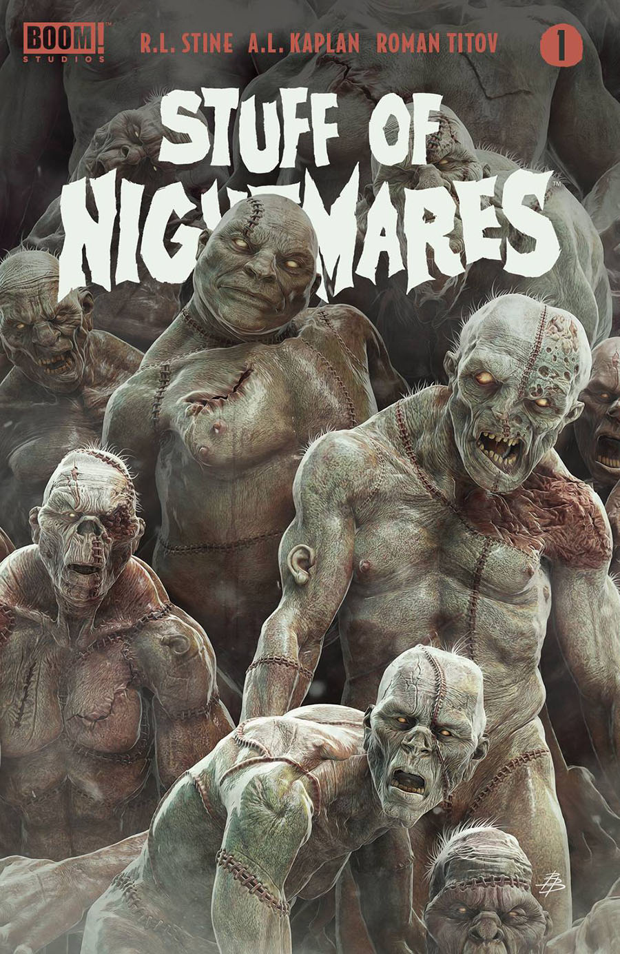 Stuff Of Nightmares #1 Cover I Incentive Bjorn Barends Variant Cover