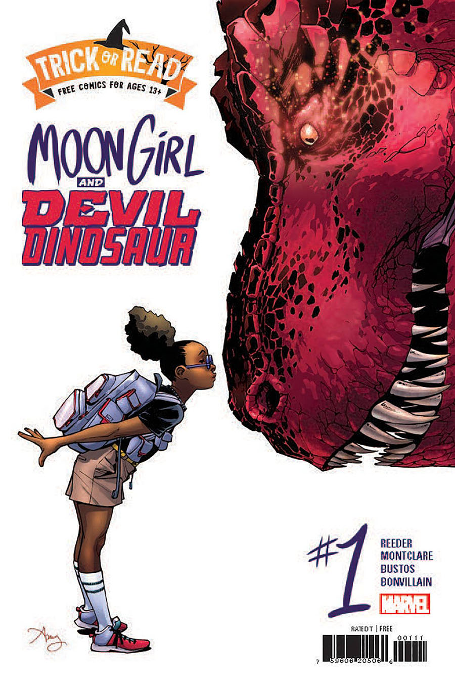 Halloween Comic Trick-Or-Read 2022 Moon Girl And Devil Dinosaur #1 - FREE - Limit 1 Per Customer