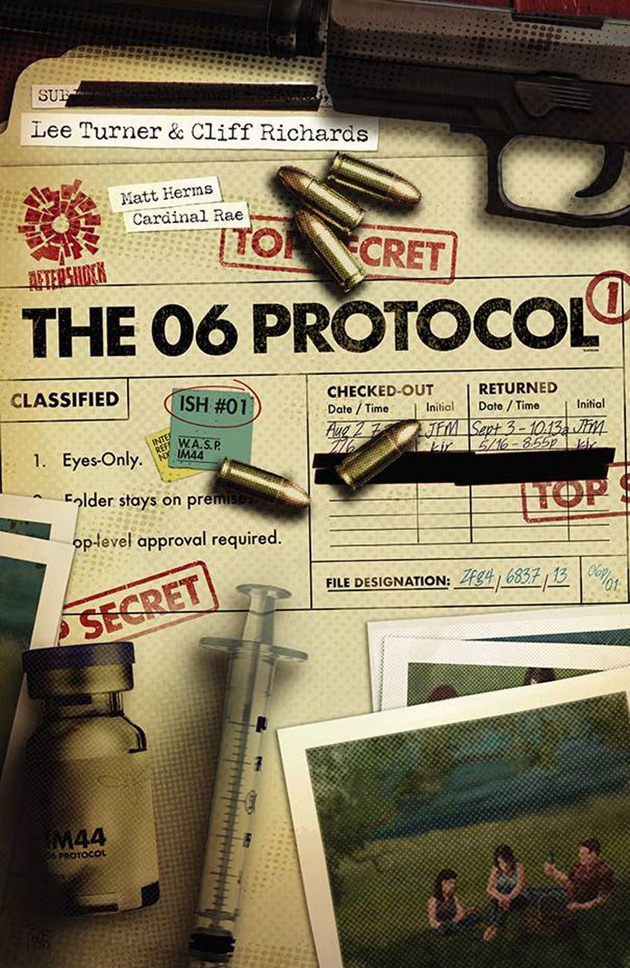 The 06 Protocol #1 Cover B Incentive Rus Wooton Variant Cover