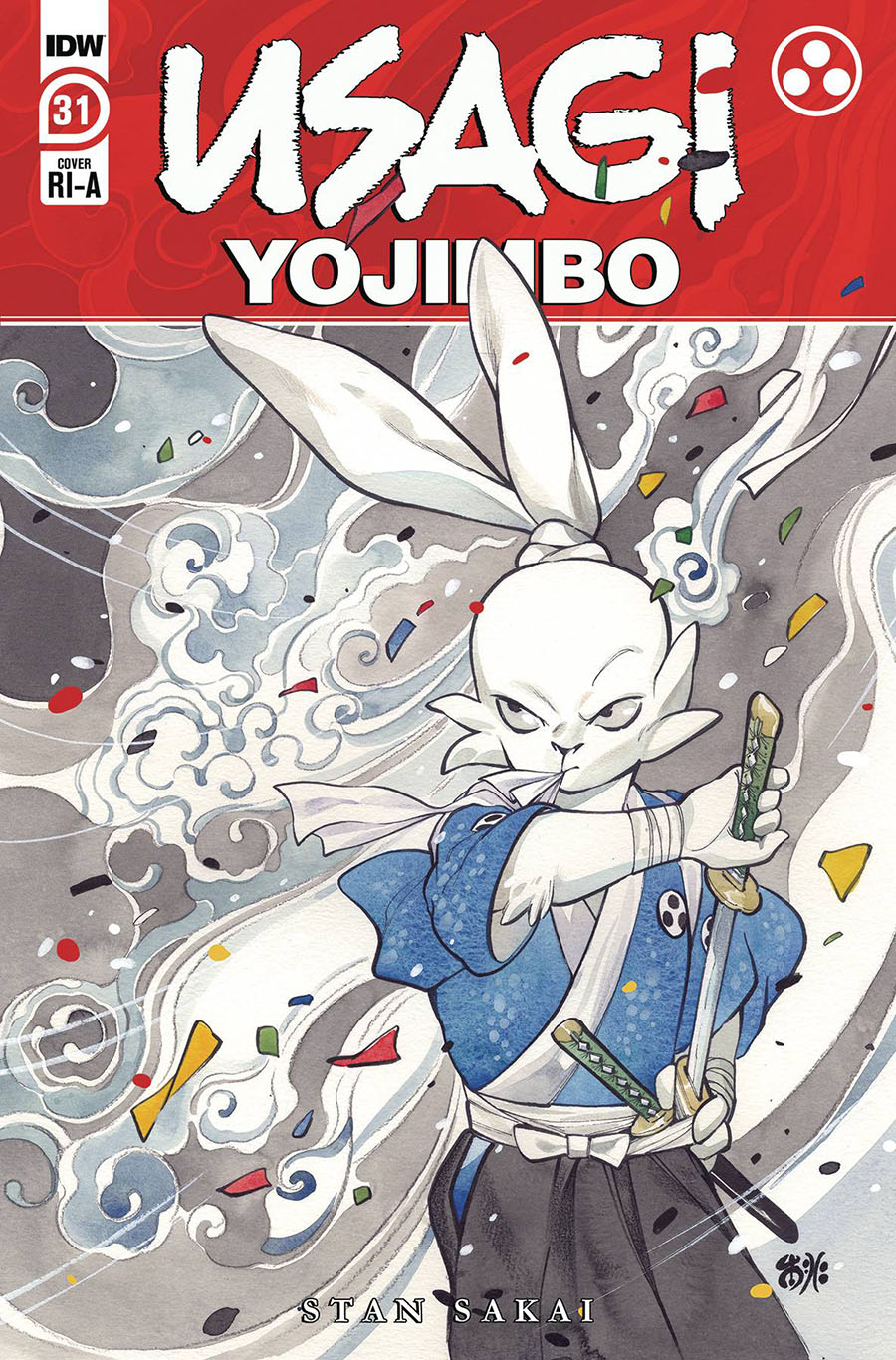 Usagi Yojimbo Vol 4 #31 Cover B Incentive Peach Momoko Variant Cover