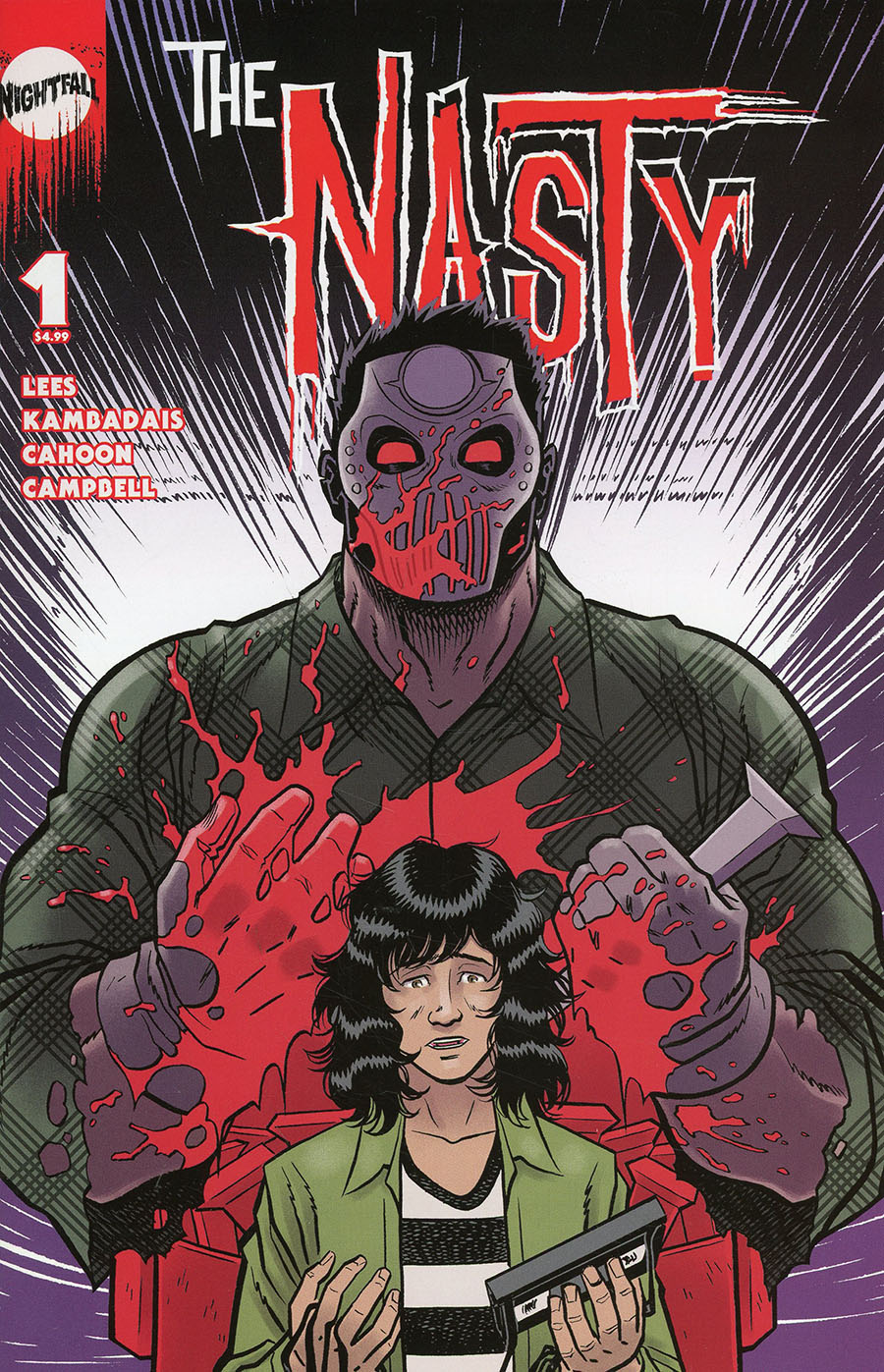 Nasty #1 Cover E Incentive Robert Wilson IV Variant Cover