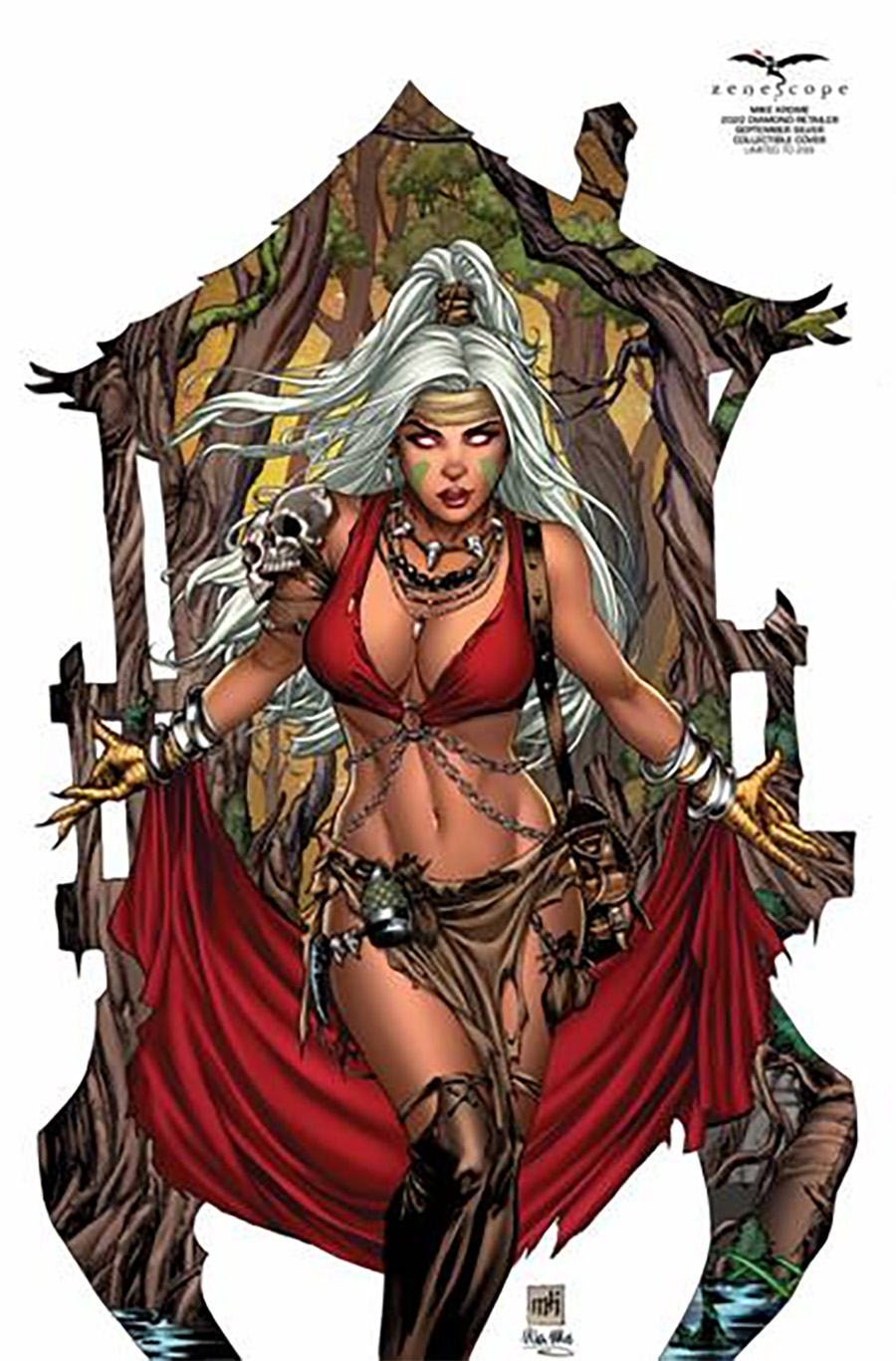 Grimm Fairy Tales Presents Robyn Hood Baba Yaga #1 (One Shot) Cover N Mike Krome Baba Yaga Regular Retailer Variant