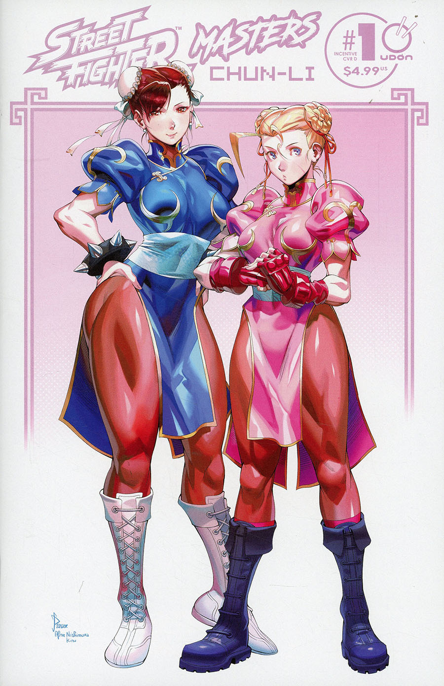 Street Fighter Masters Chun-Li #1 (One Shot) Cover D Incentive Panzer Variant Cover