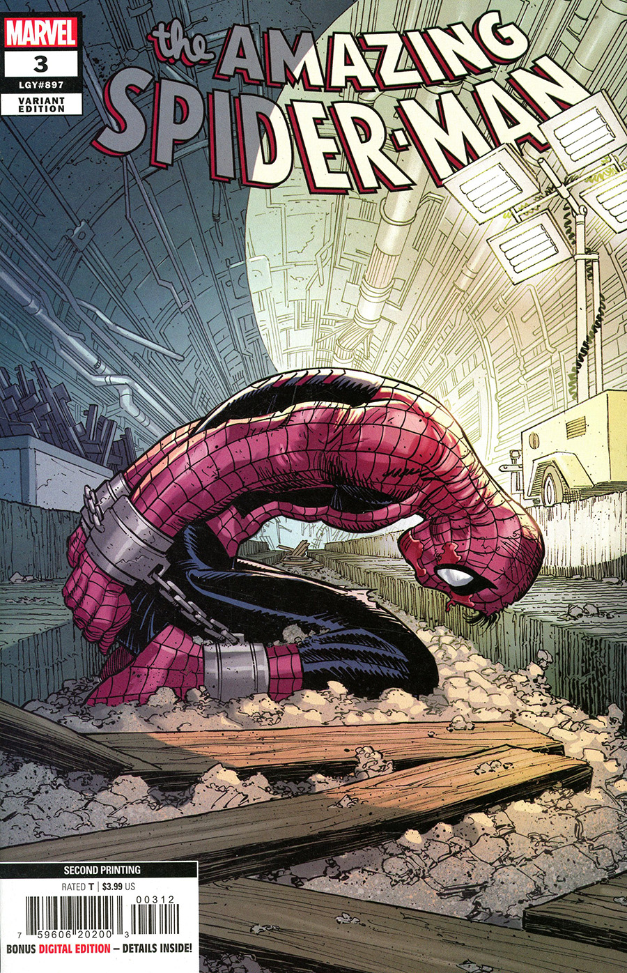 Amazing Spider-Man Vol 6 #3 Cover E 2nd Ptg John Romita Jr Variant Cover