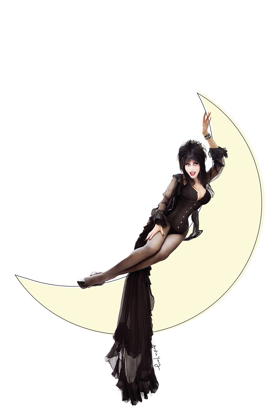 Elvira In Horrorland #3 Cover K Incentive Photo Virgin Cover
