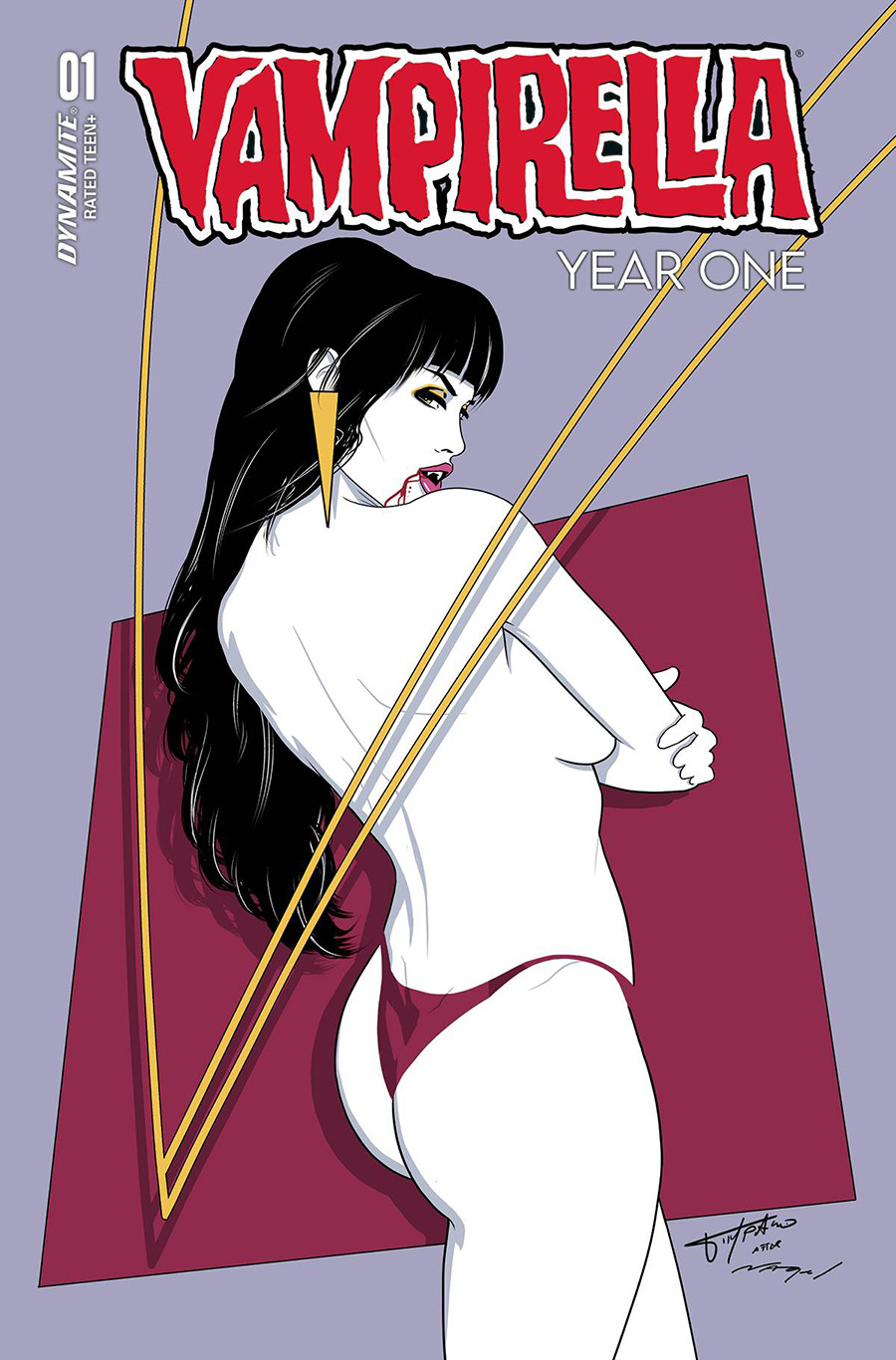 Vampirella Year One #1 Cover T Variant Giovanni Timpano Cover