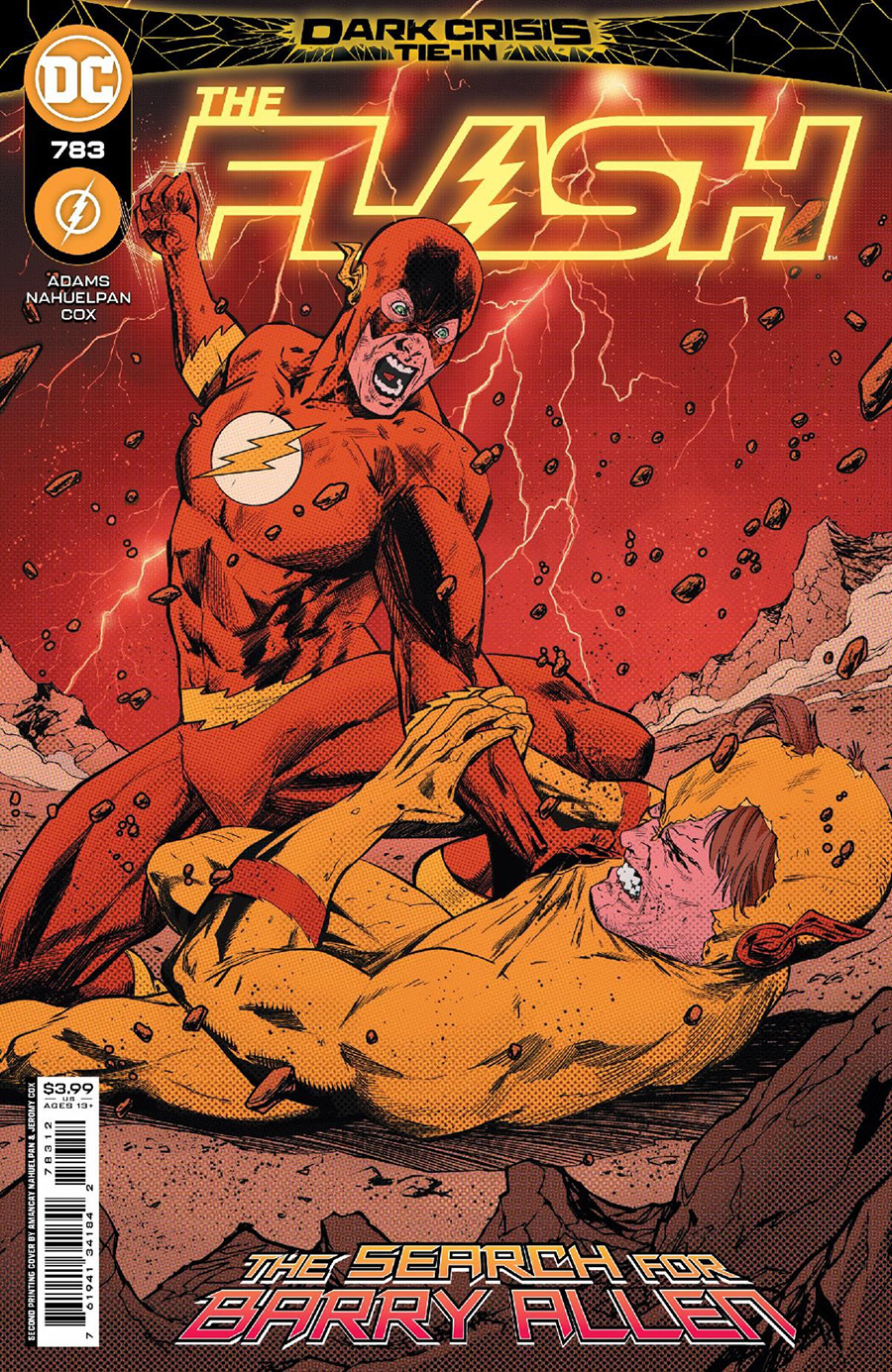 Flash Vol 5 #783 Cover C 2nd Ptg Amancay Nahuelpan Variant Cover (Dark Crisis Tie-In)
