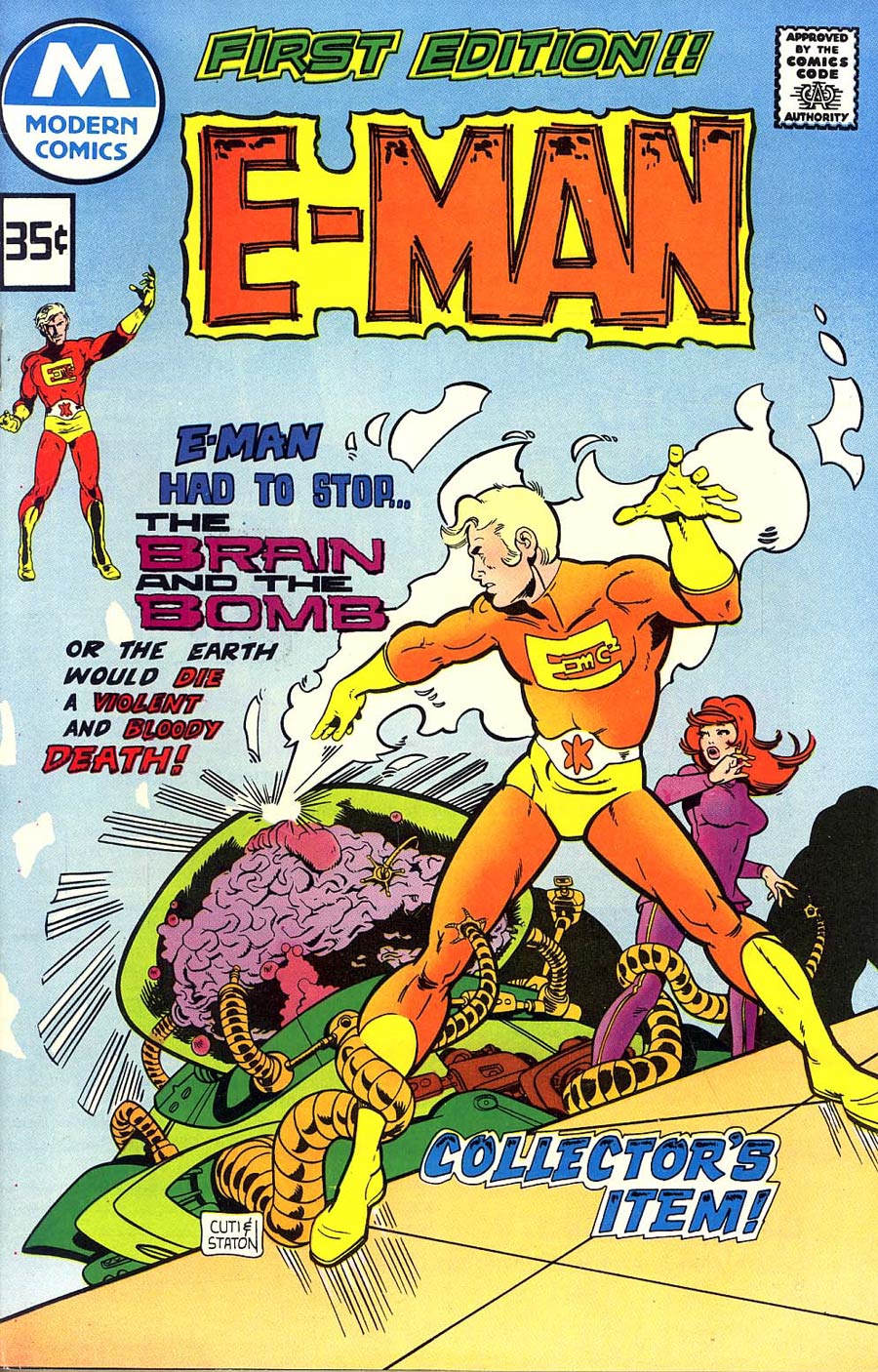 E-Man #1 Modern Comics Reprint