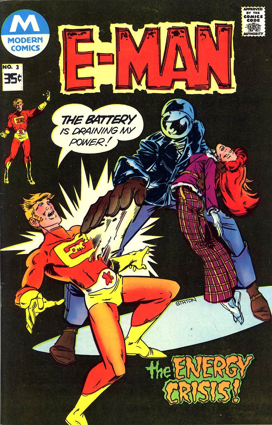 E-Man (Modern Comics Reprint) #3