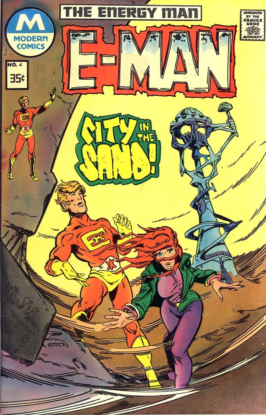 E-Man (Modern Comics Reprint) #4