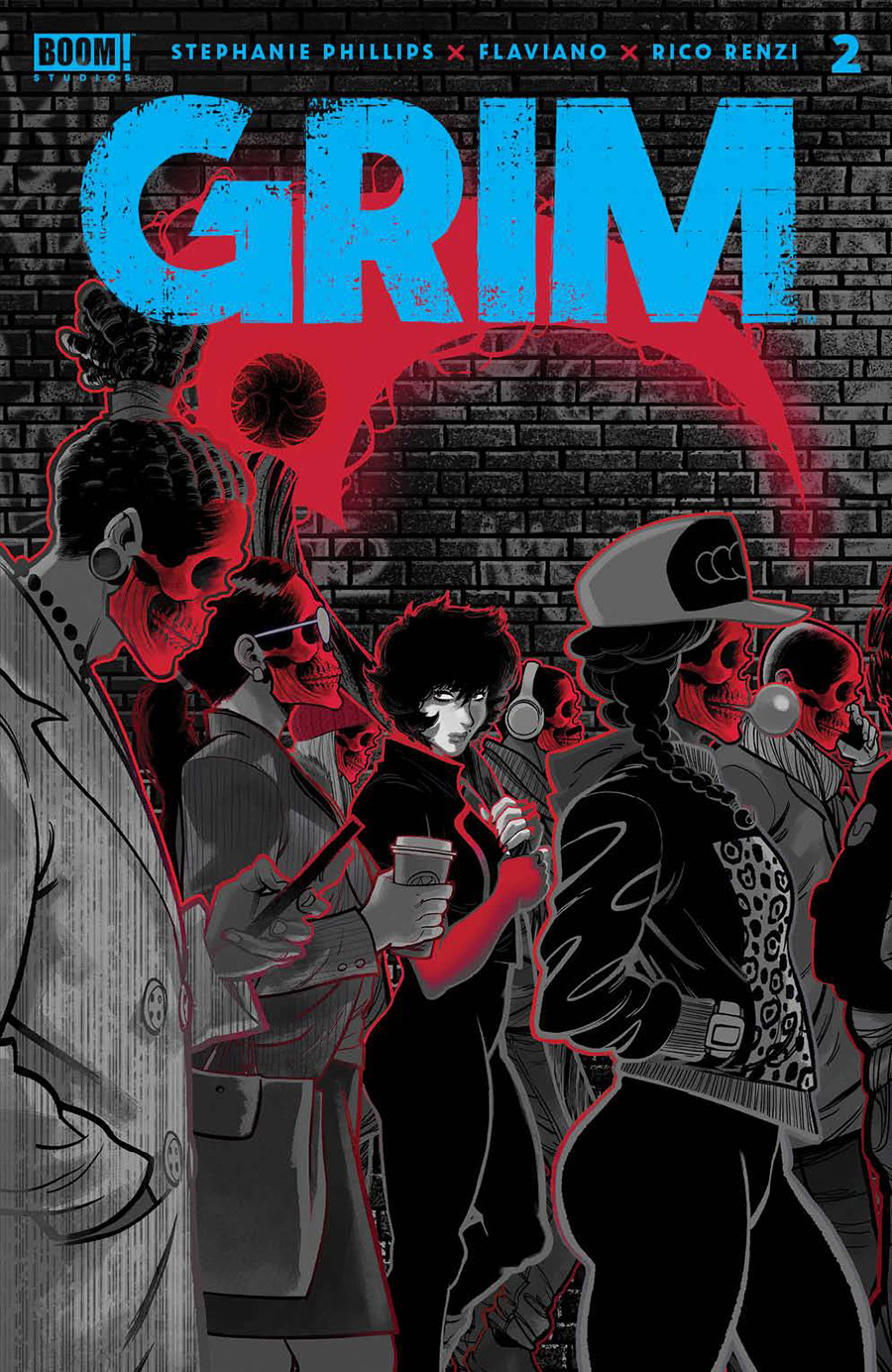 Grim #2 Cover H 2nd Ptg Flaviano Variant Cover (Limit 1 Per Customer)