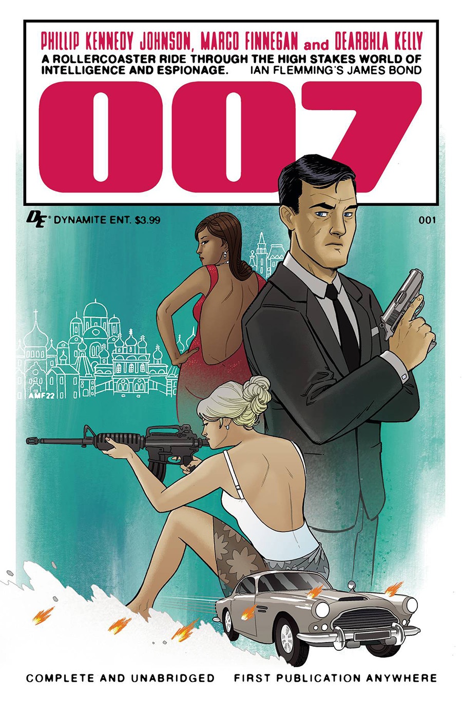007 #1 Cover N Variant Tony Fleecs Regular Paperback Cover