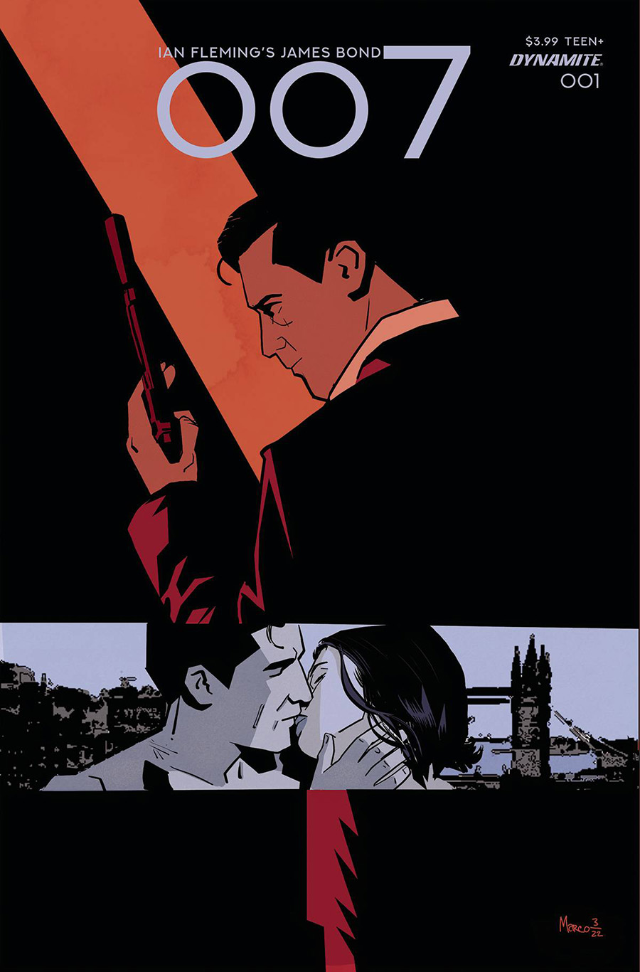007 #1 Cover O Variant Marco Finnegan Cover
