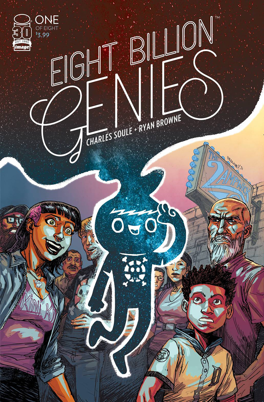 Eight Billion Genies #1 Cover H 2nd Ptg (Limit 1 Per Customer)