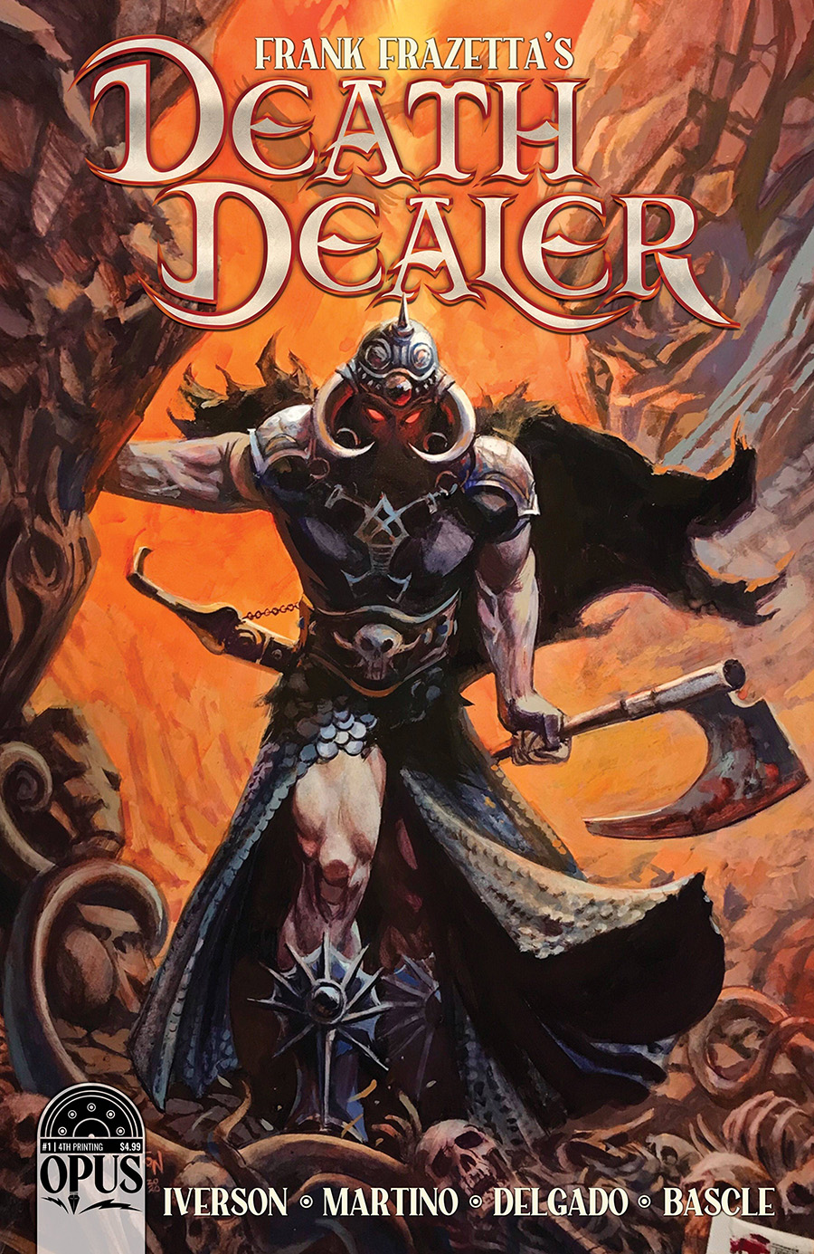 Frank Frazettas Death Dealer Vol 2 #1 Cover J 4th Ptg Dan Brereton Variant Cover