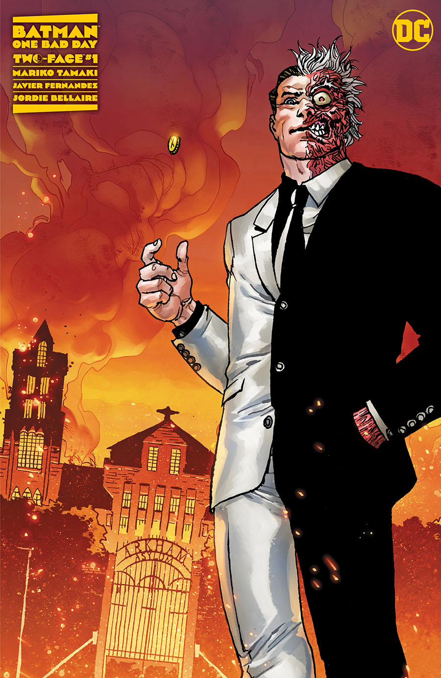 Batman One Bad Day Two-Face #1 (One Shot) Cover C Variant Giuseppe Camuncoli Premium Cover