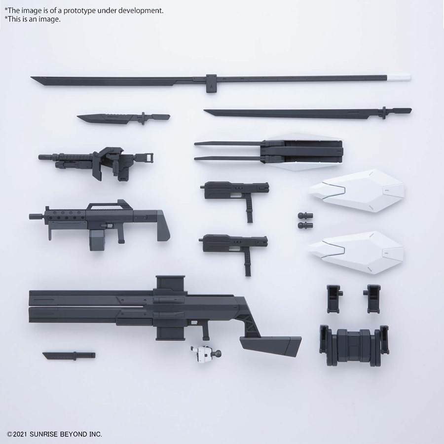 AMAIM Warrior At The Borderline High Grade 1/72 Kit - Weapon Set