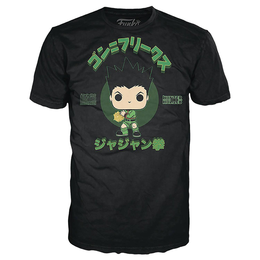 POP Boxed Tee Hunter x Hunter Gon Black T-Shirt X-Small