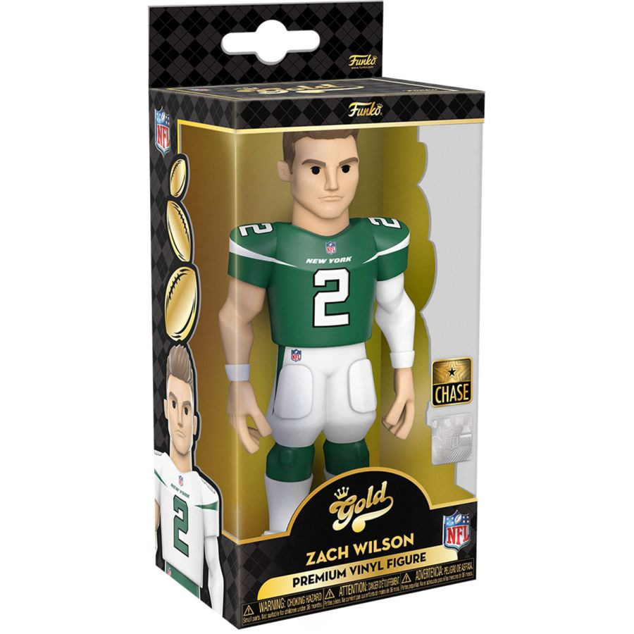 Vinyl Gold 5-Inch NFL NY Jets Zach Wilson Chase Figure