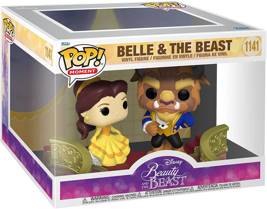 POP Moment Beauty And the Beast Formal Belle And The Beast Vinyl Figures