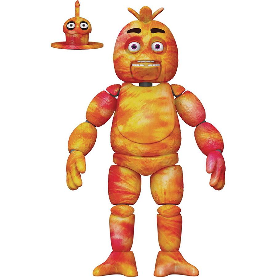 Five Nights At Freddys Tie-Dye Chica Action Figure