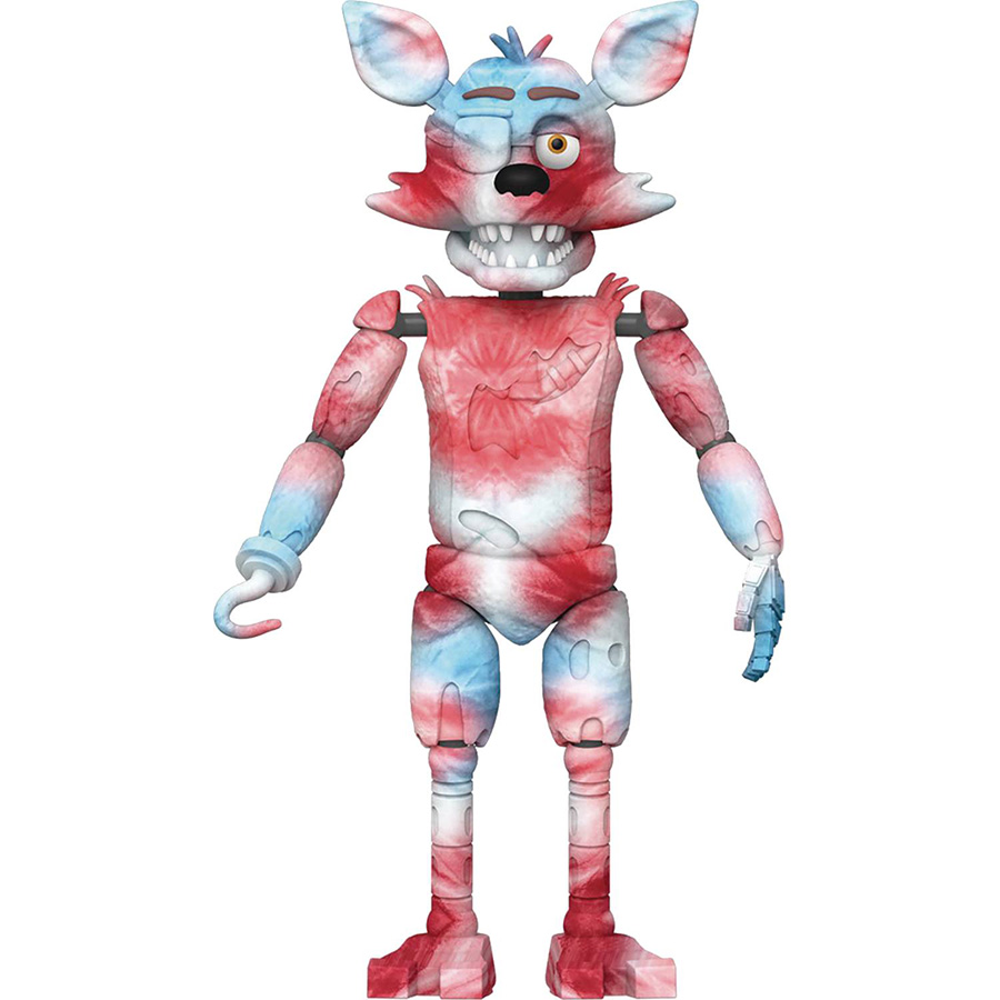 Five Nights At Freddys Tie-Dye Foxy Action Figure