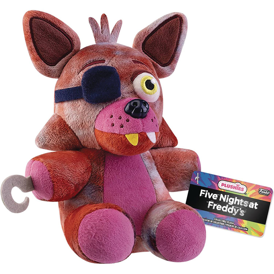 Five Nights At Freddys Tie-Dye Foxy Plush