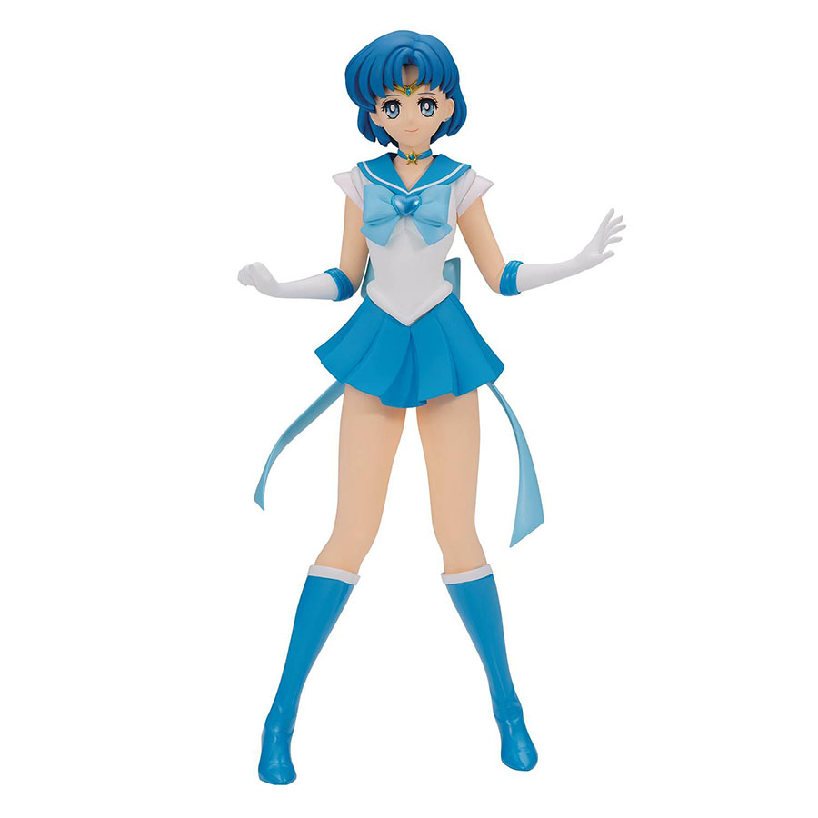 Pretty Guardian Sailor Moon Eternal The Movie Glitter & Glamours Figure - Super Sailor Mercury Version A