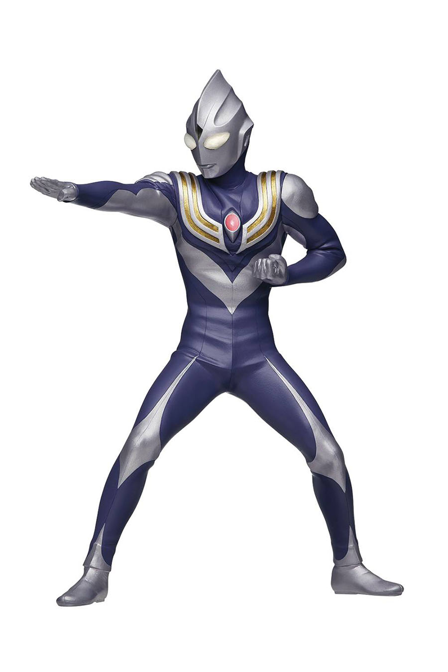 Ultraman Tiga Heros Brave Statue Figure - Ultraman Tiga (Sky Type) Night Color Edition