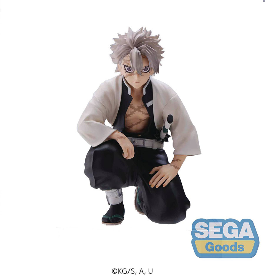 Demon Slayer Kimetsu No Yaiba PM Perching Figure - Sanemi Shinazugawa (Hashira Meeting)