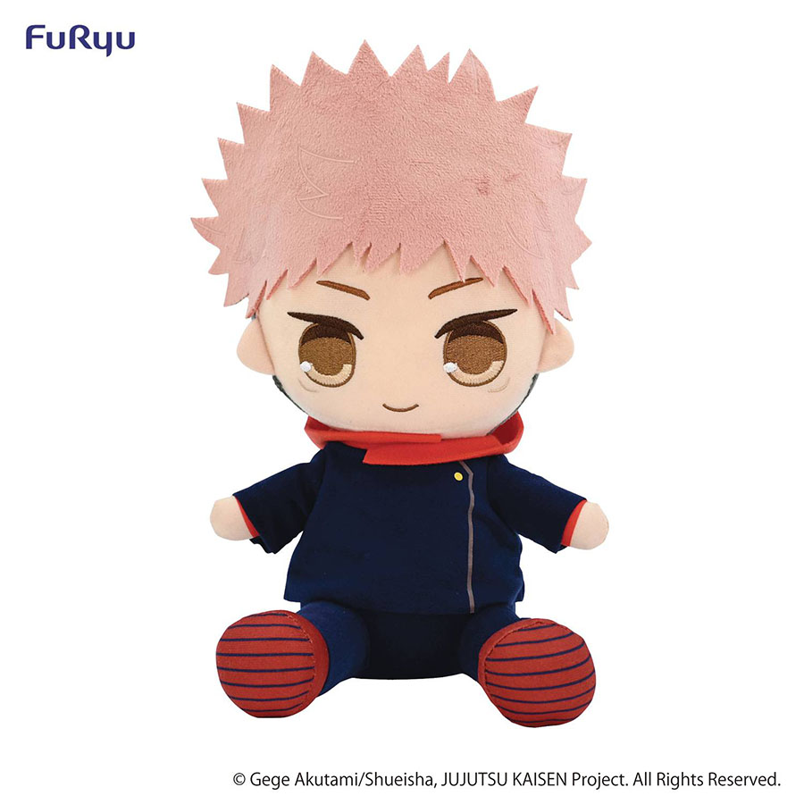 Jujutsu Kaisen Kyurumaru Big Plush Toy - Yuji Itadori