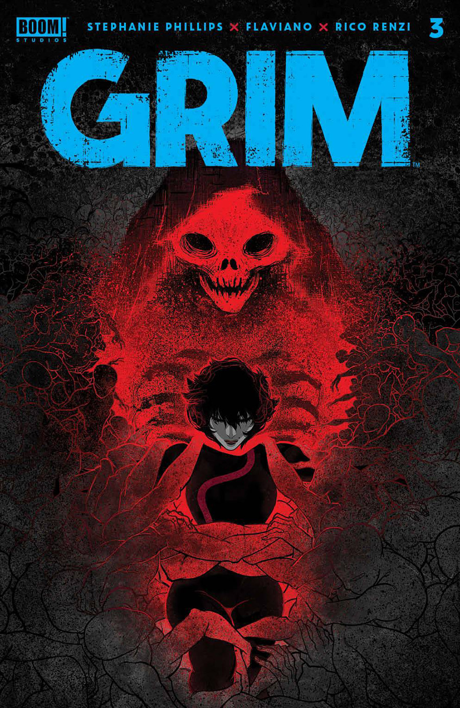 Grim #3 Cover H 2nd Ptg Flaviano Variant Cover